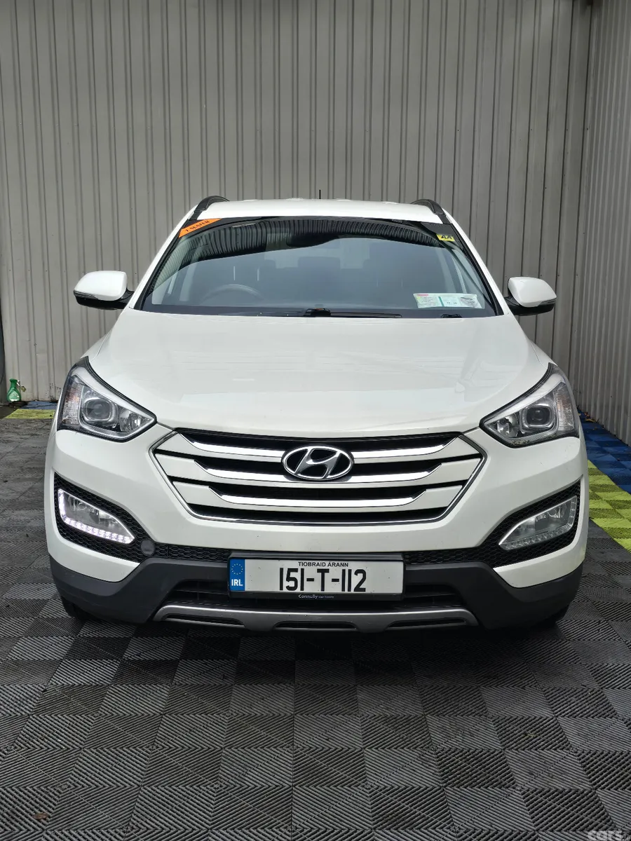 Hyundai Santa Fe SUV, Diesel, 2015, White
