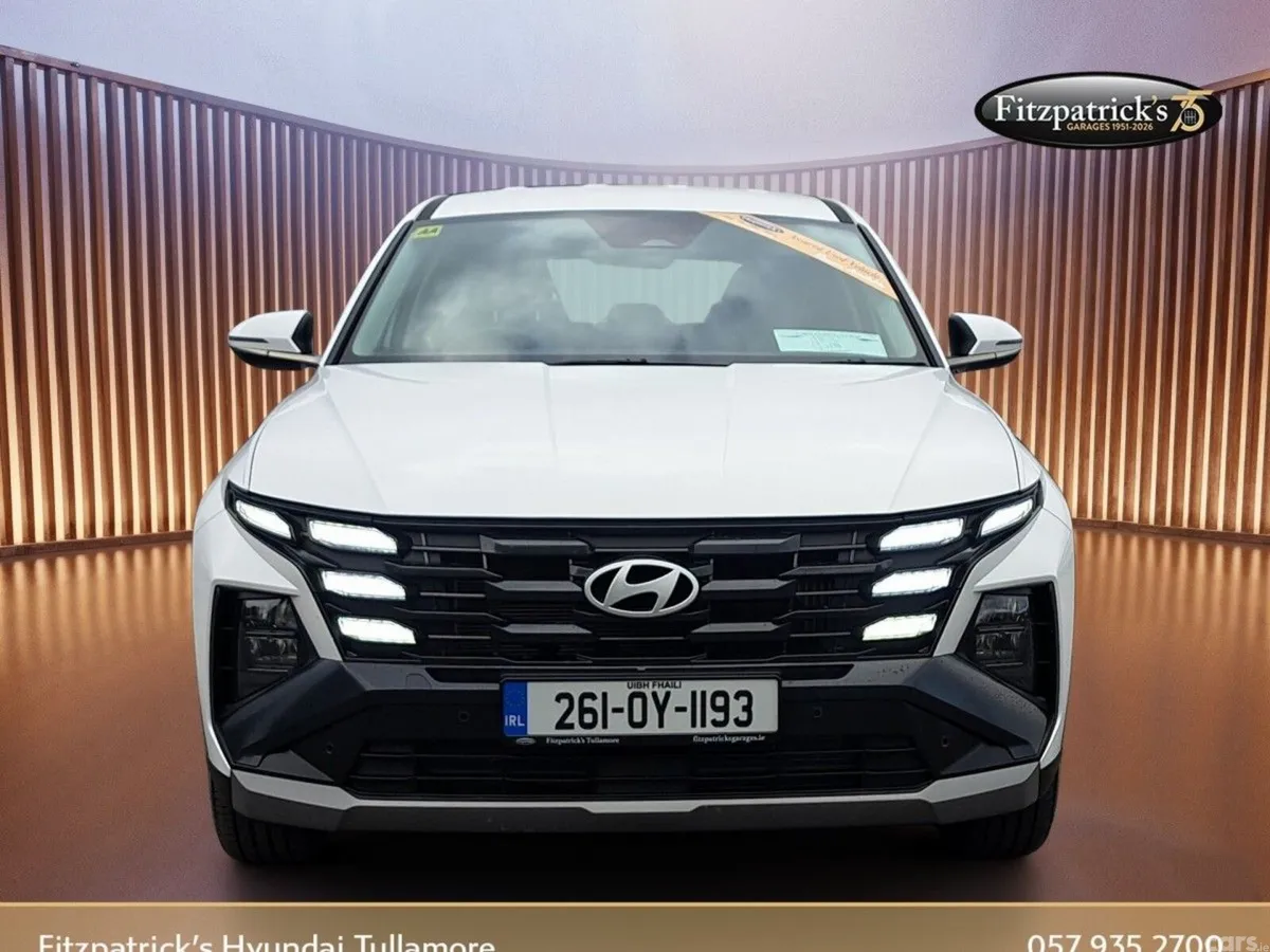 Hyundai Tucson SUV, Petrol Plug-in Hybrid, 2026, White