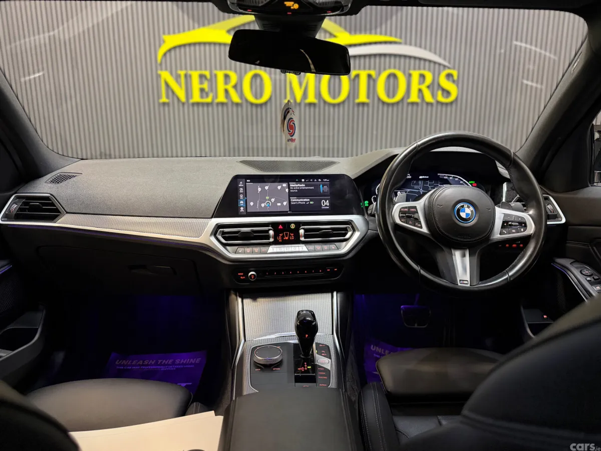 BMW 3-Series Saloon, Petrol Plug-in Hybrid, 2022, Black