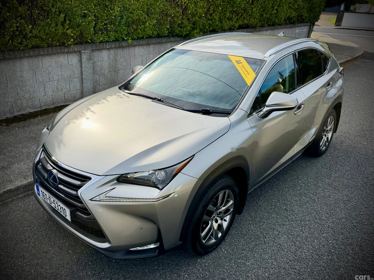 Lexus NX SUV, Petrol Hybrid, 2016, Silver