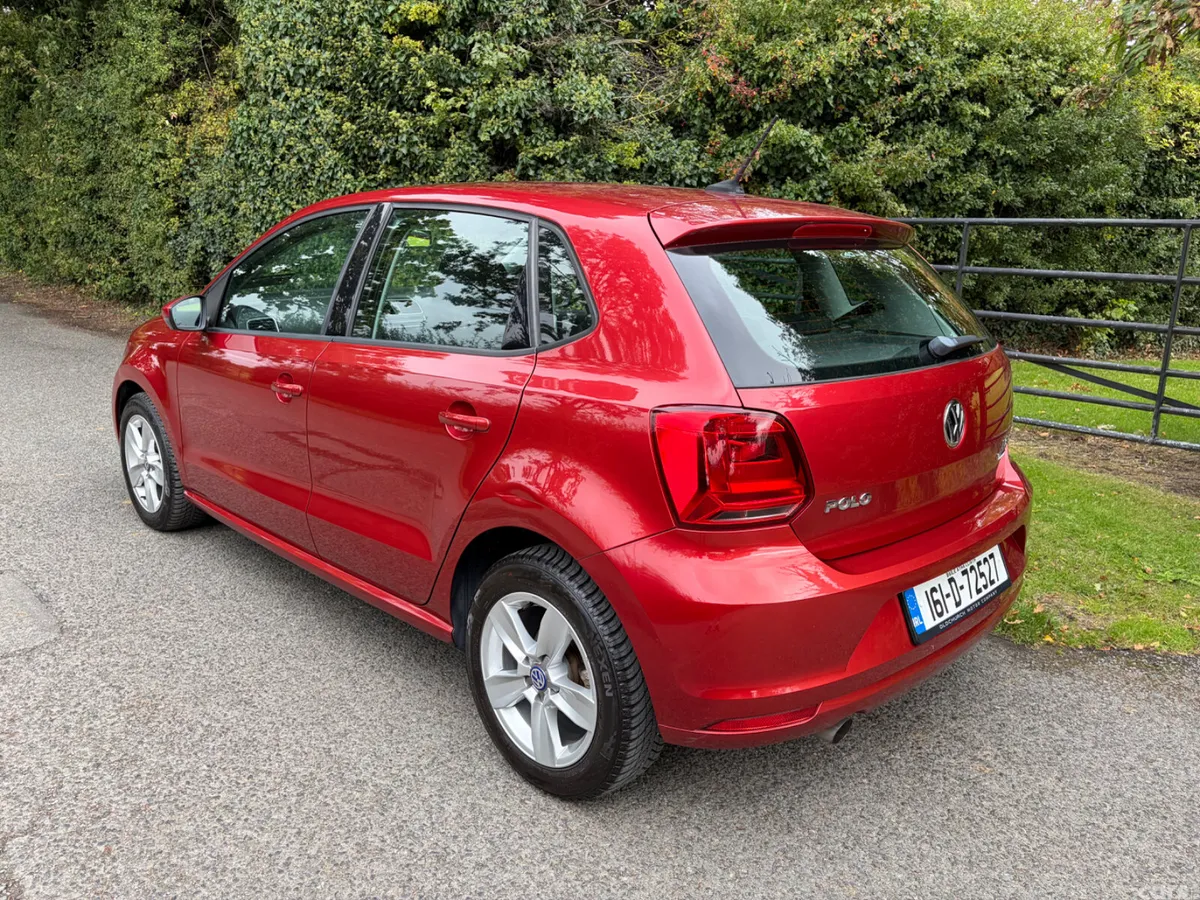 Volkswagen Polo Hatchback, Petrol, 2016, Red