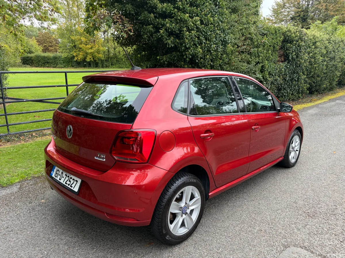 Volkswagen Polo Hatchback, Petrol, 2016, Red