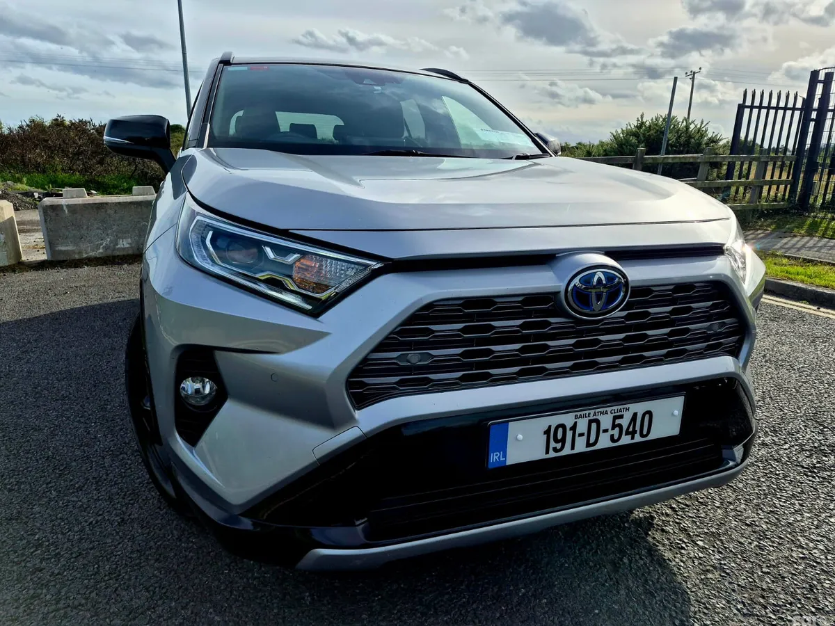 Toyota RAV4 SUV, Petrol Hybrid, 2019, Grey