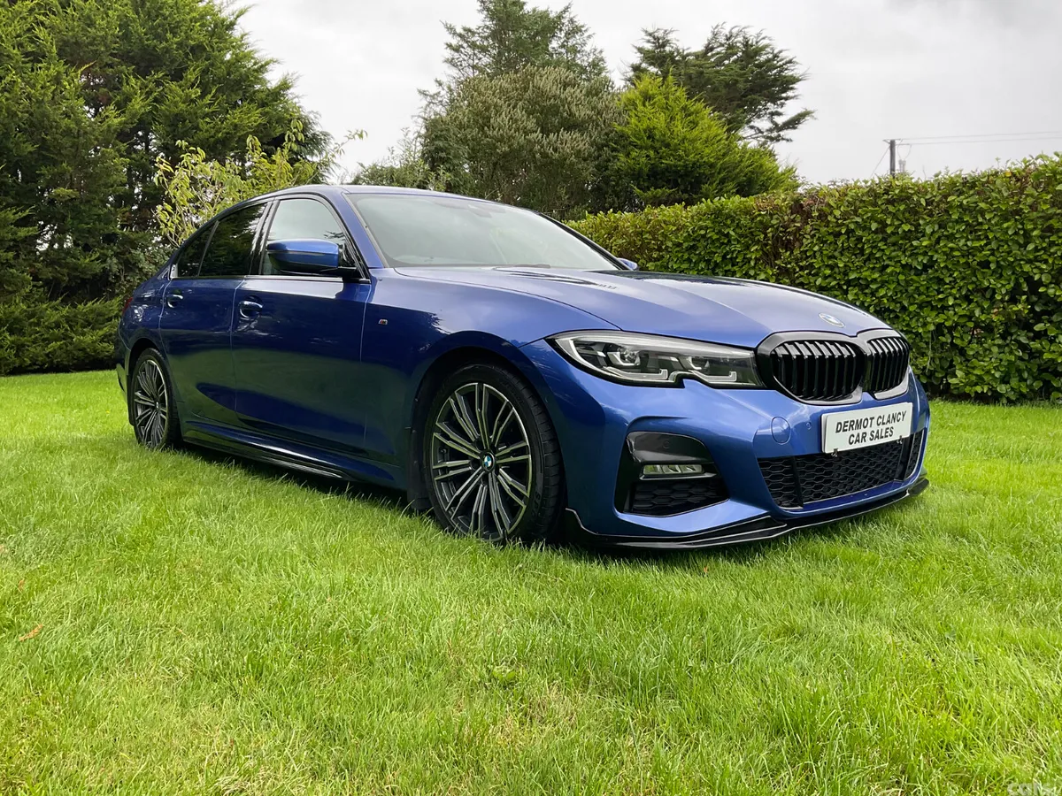 BMW 3-Series Saloon, Diesel Hybrid, 2020, Blue