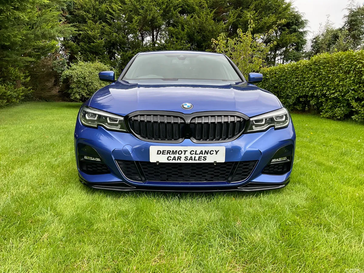 BMW 3-Series Saloon, Diesel Hybrid, 2020, Blue