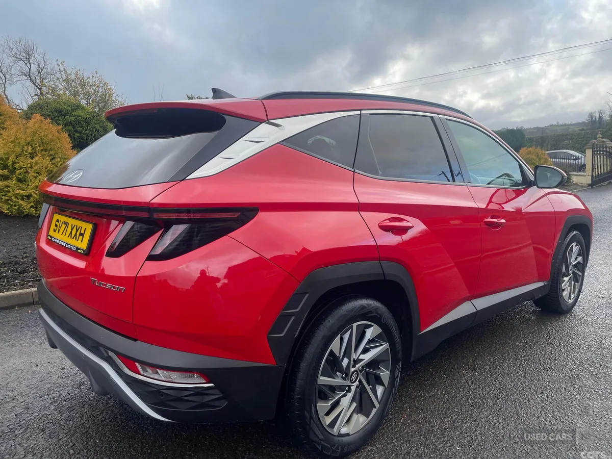 Hyundai Tucson SUV, Petrol, 2021, Red