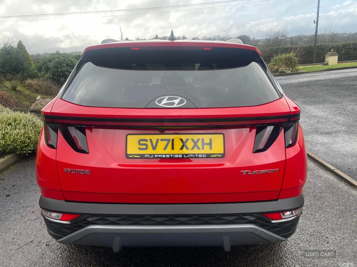 Hyundai Tucson SUV, Petrol, 2021, Red