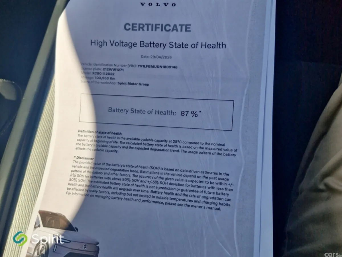 Volvo XC90 SUV, Petrol Plug-in Hybrid, 2021, Black
