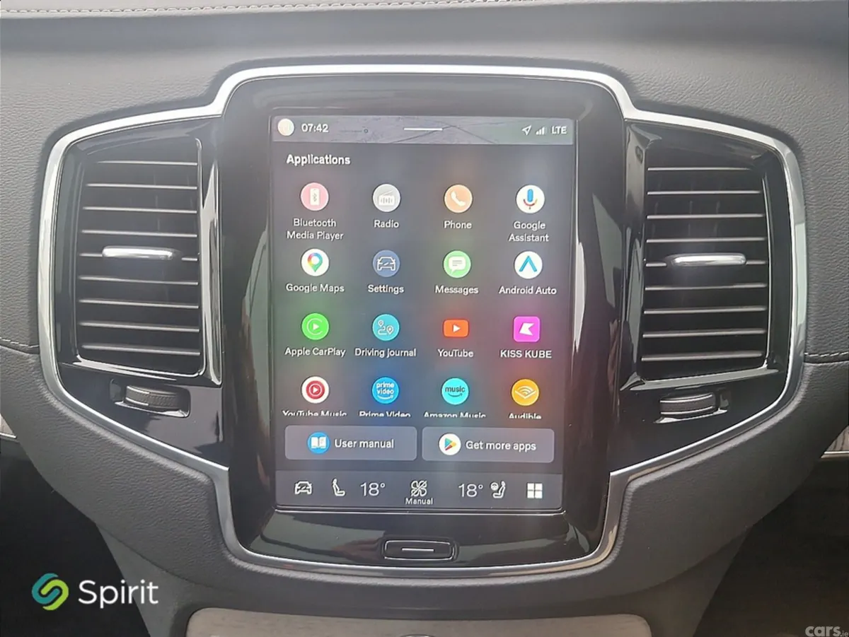 Volvo XC90 SUV, Petrol Plug-in Hybrid, 2025, Silver