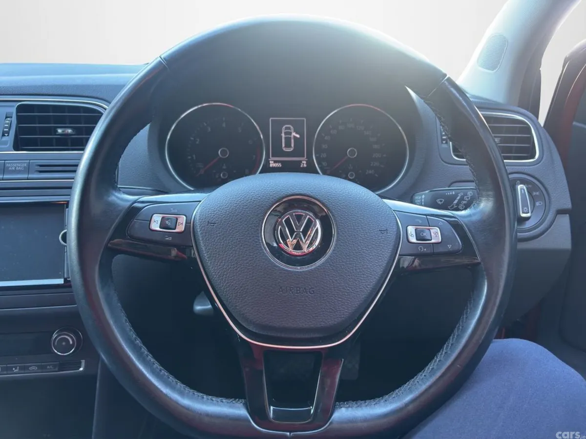 Volkswagen Polo Hatchback, Petrol, 2017, Red