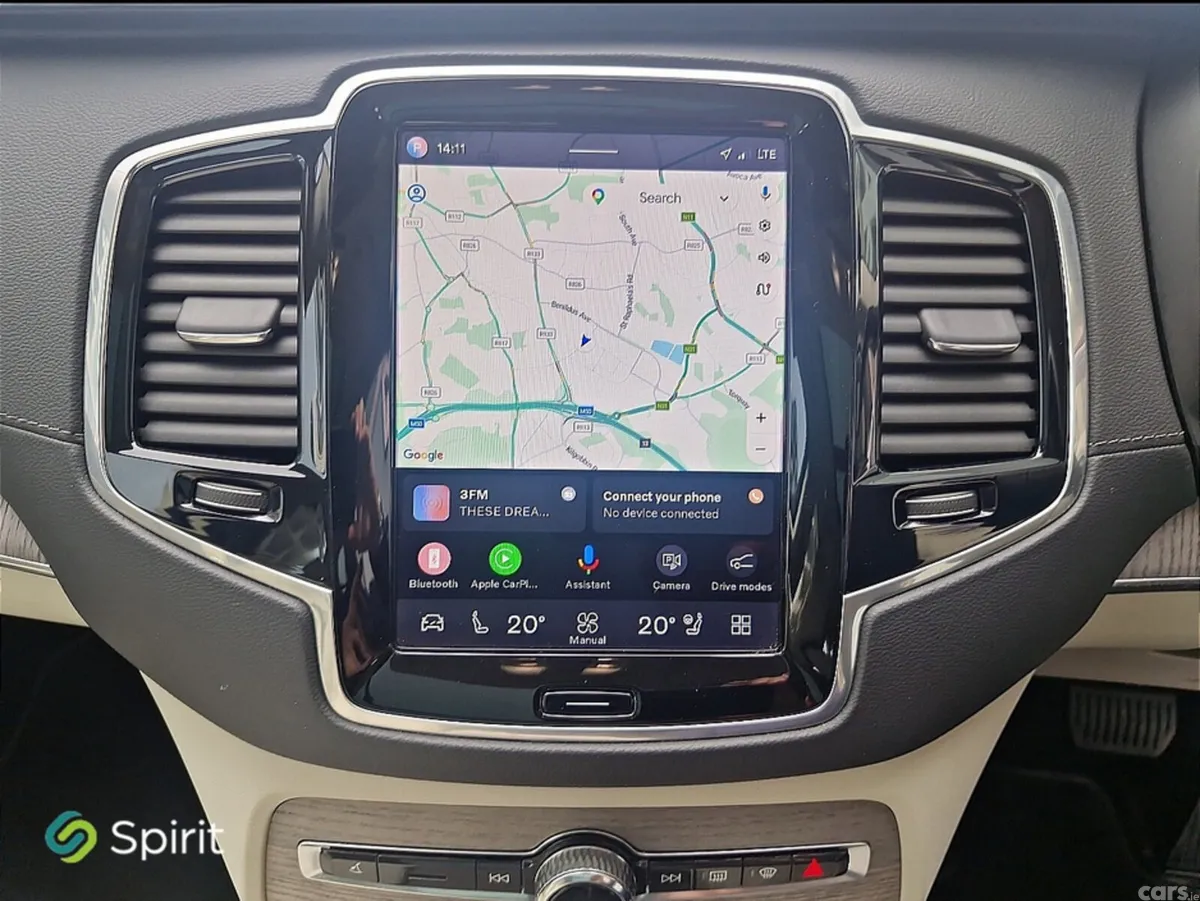 Volvo XC90 MPV, Petrol Plug-in Hybrid, 2023, Silver
