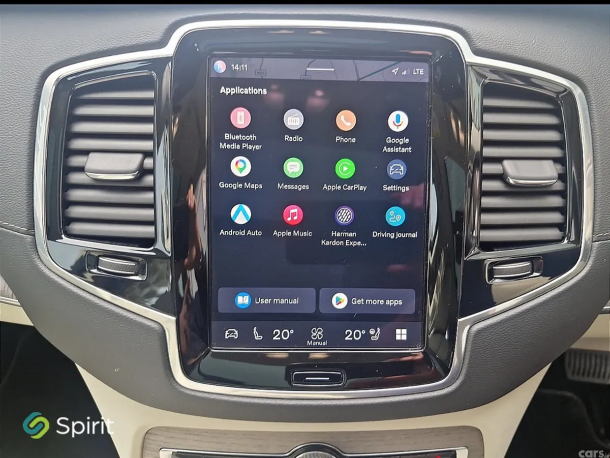 Volvo XC90 MPV, Petrol Plug-in Hybrid, 2023, Silver