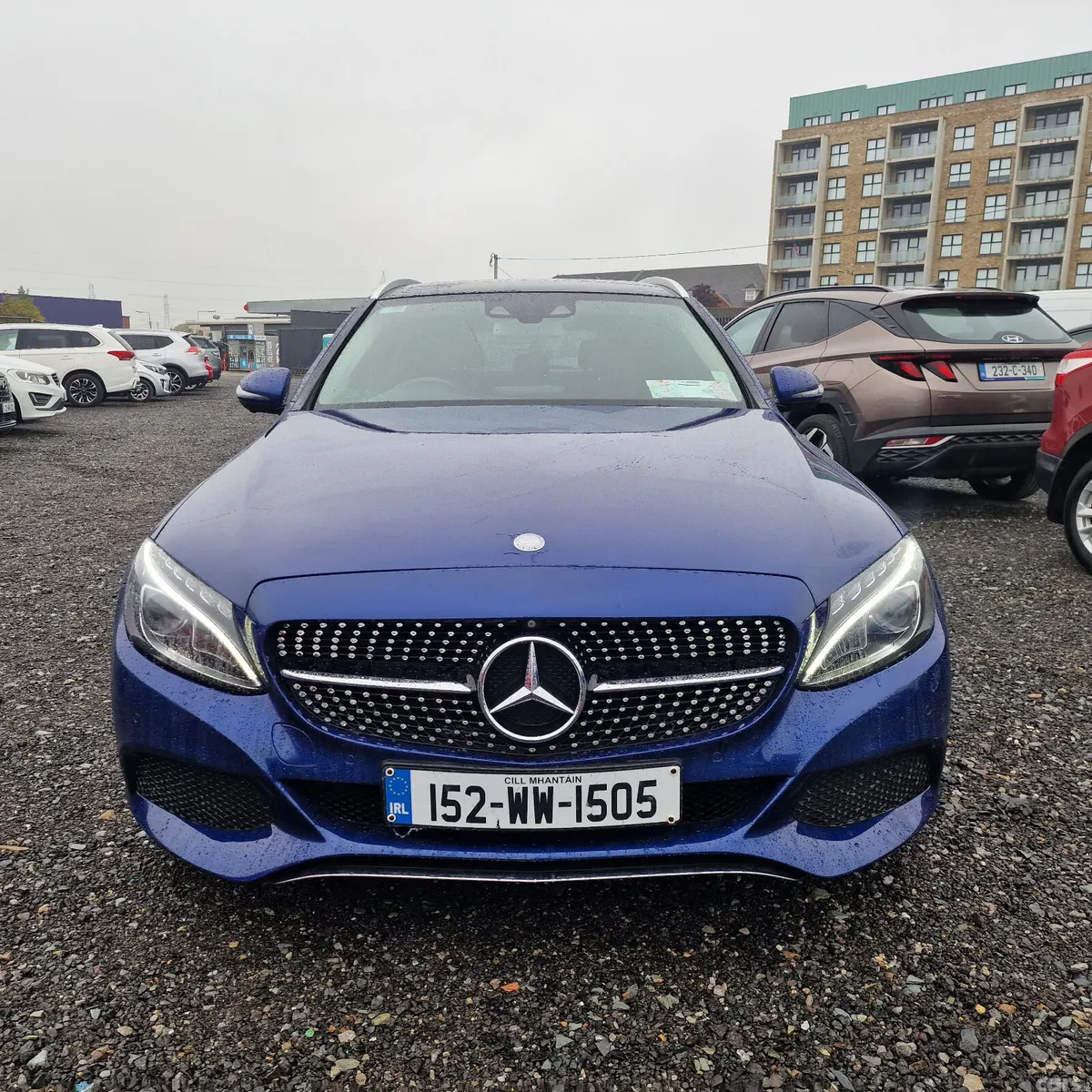 Mercedes-Benz C-Class Estate, Diesel, 2015, Blue