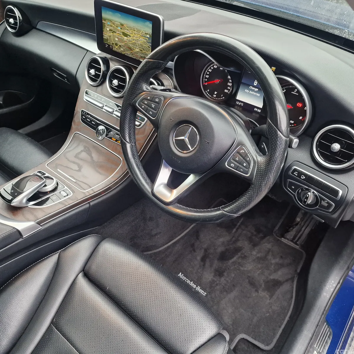 Mercedes-Benz C-Class Estate, Diesel, 2015, Blue