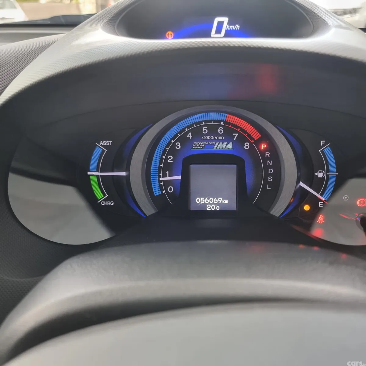 Honda Insight Saloon, Petrol Hybrid, 2011, Silver