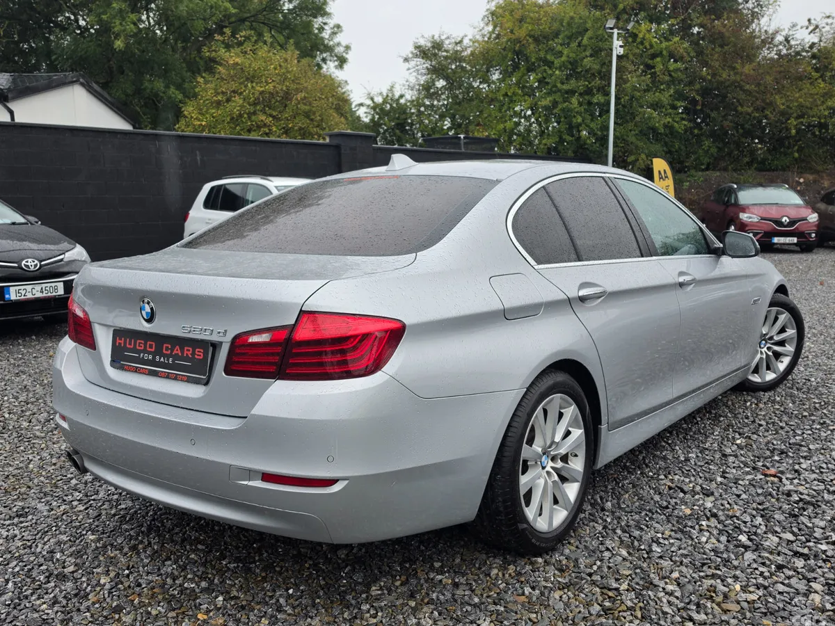 BMW 5-Series Saloon, Diesel, 2015, Silver