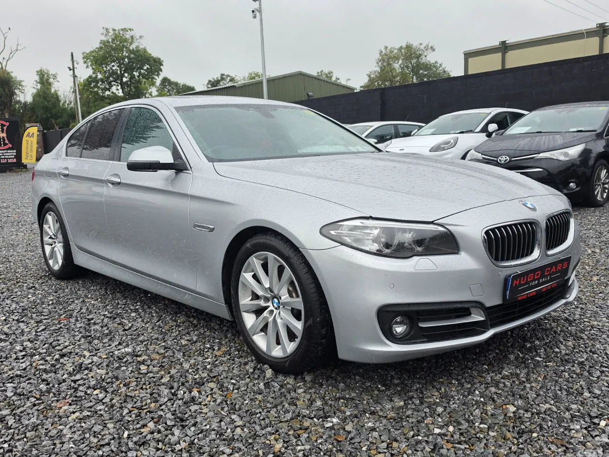 BMW 5-Series Saloon, Diesel, 2015, Silver
