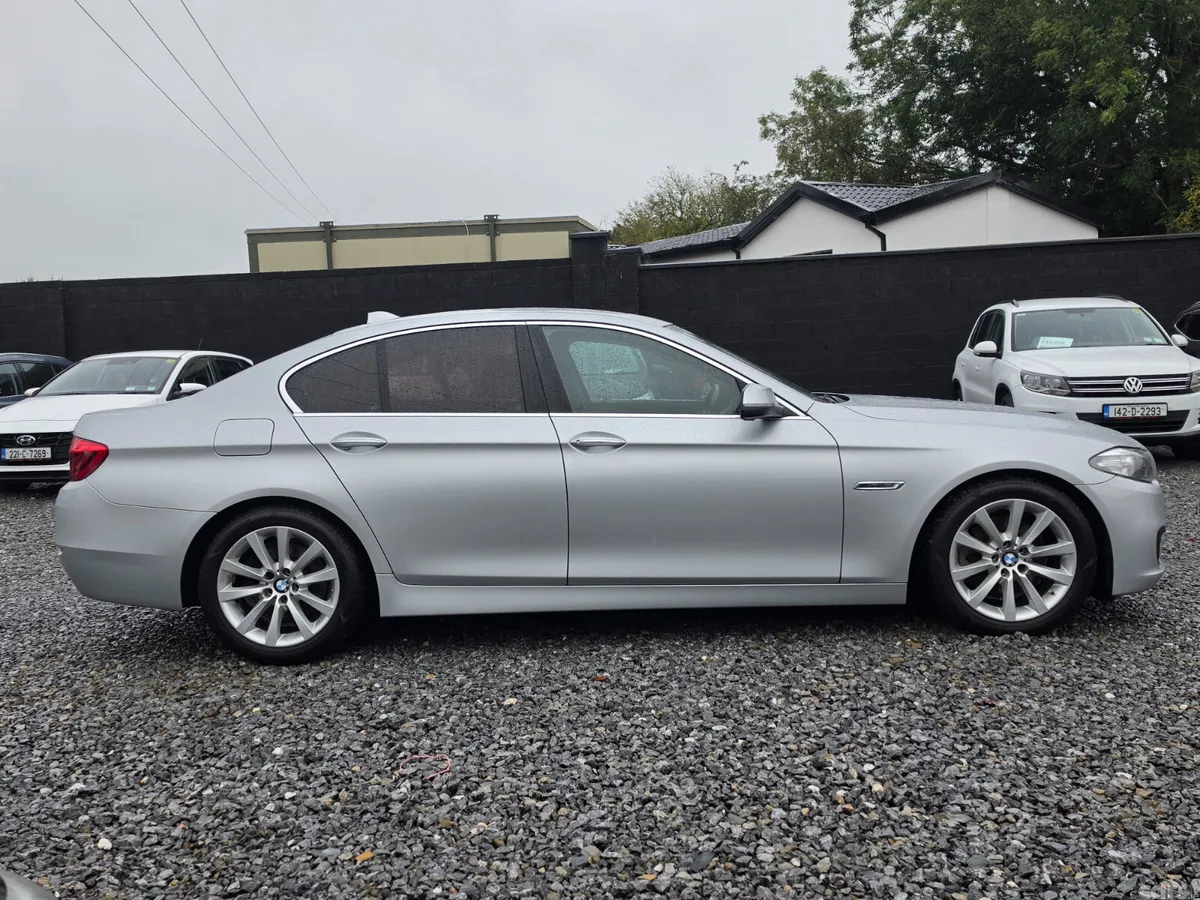 BMW 5-Series Saloon, Diesel, 2015, Silver