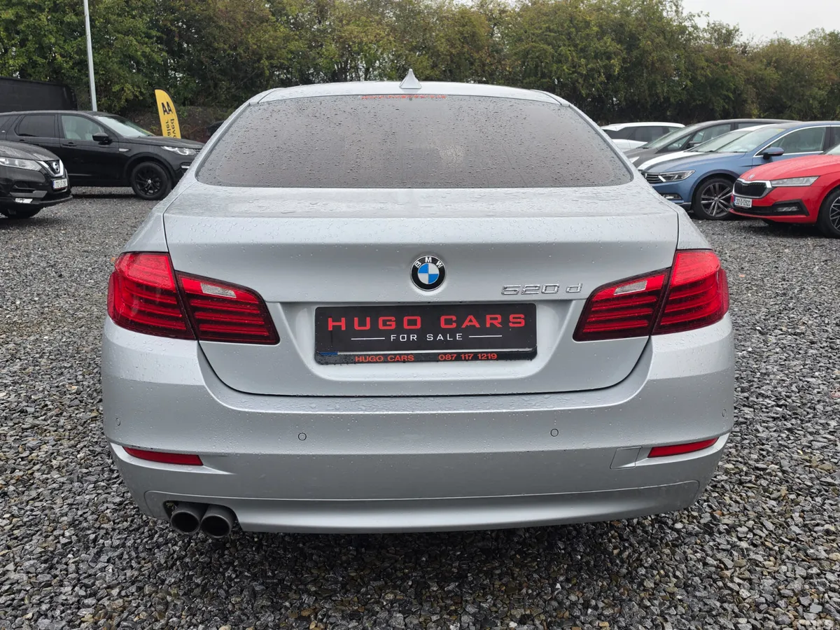 BMW 5-Series Saloon, Diesel, 2015, Silver