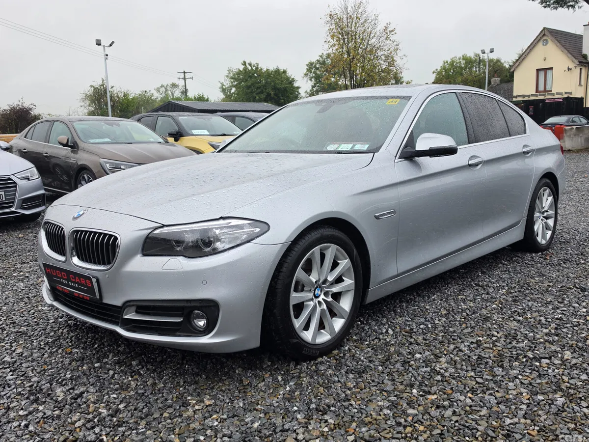 BMW 5-Series Saloon, Diesel, 2015, Silver