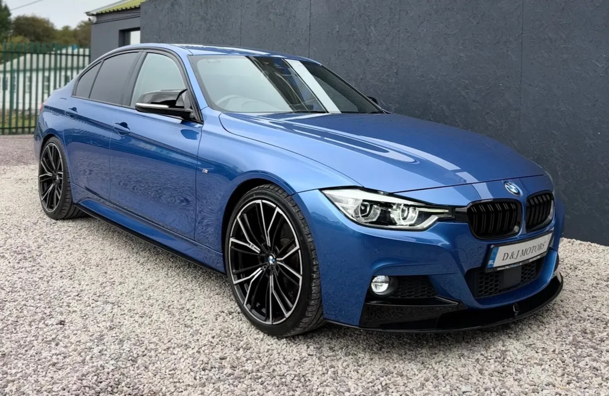 BMW 3-Series Saloon, Petrol, 2018, Blue