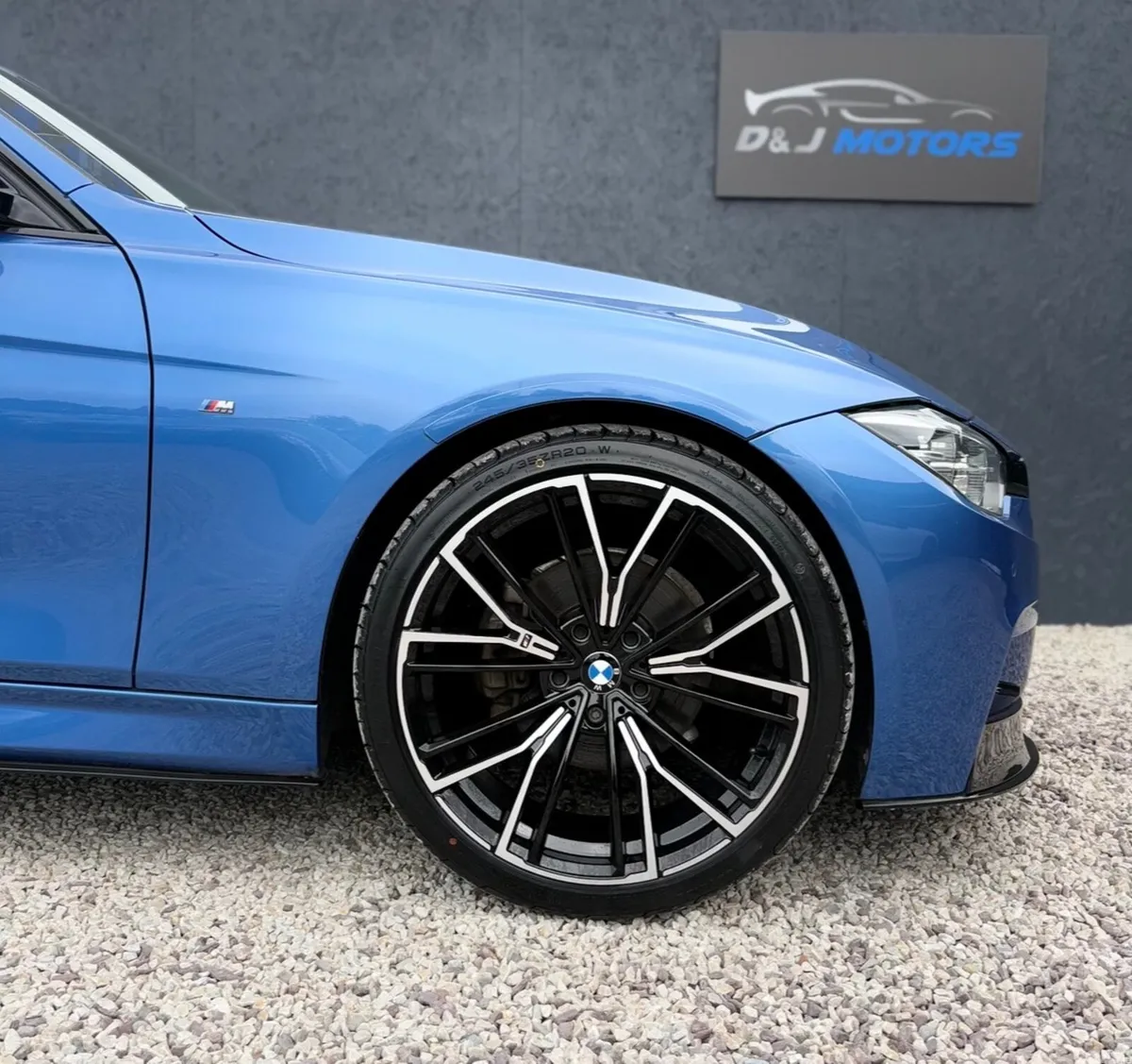 BMW 3-Series Saloon, Petrol, 2018, Blue