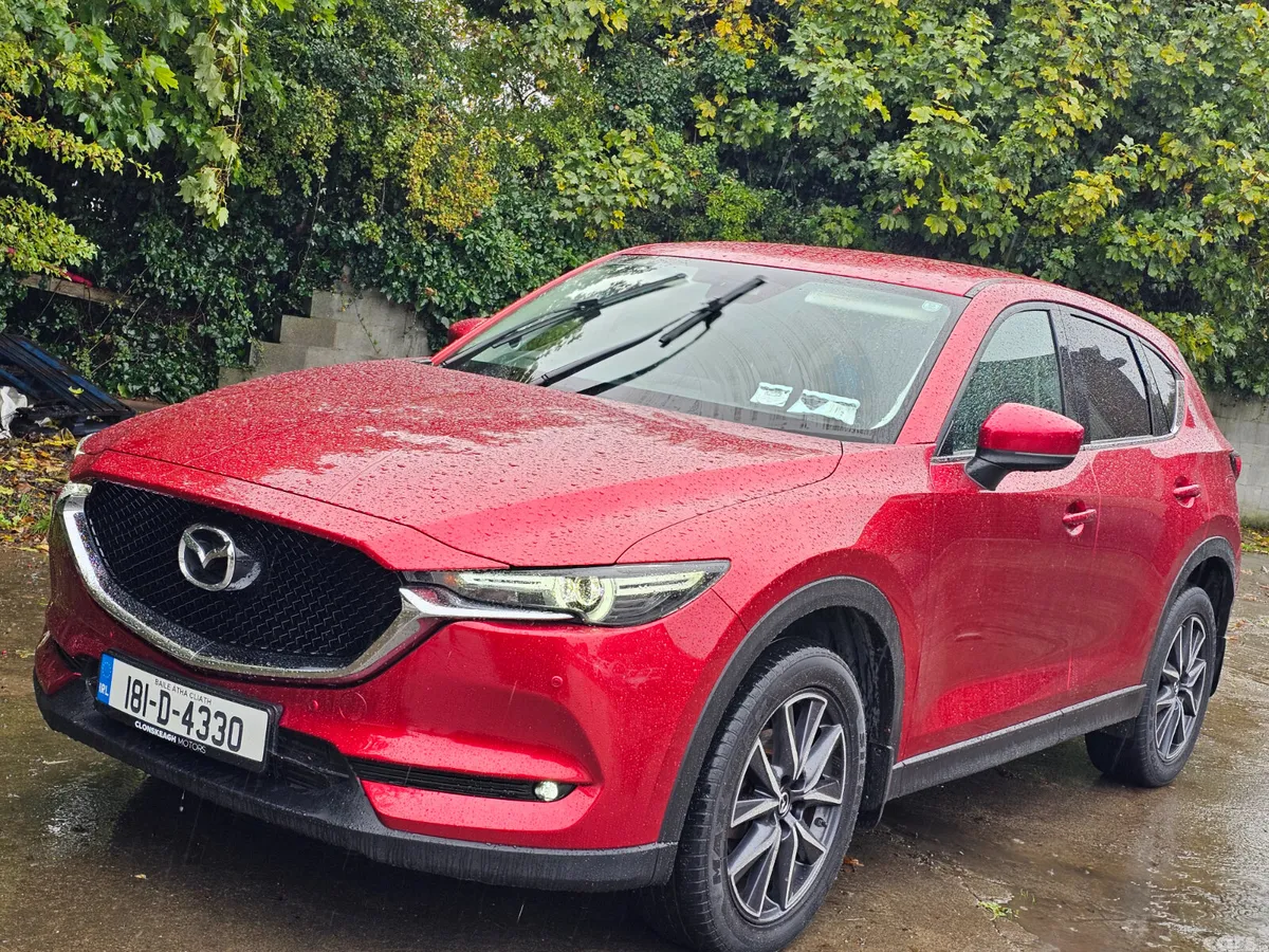 Mazda CX-5 SUV, Diesel, 2018, Red