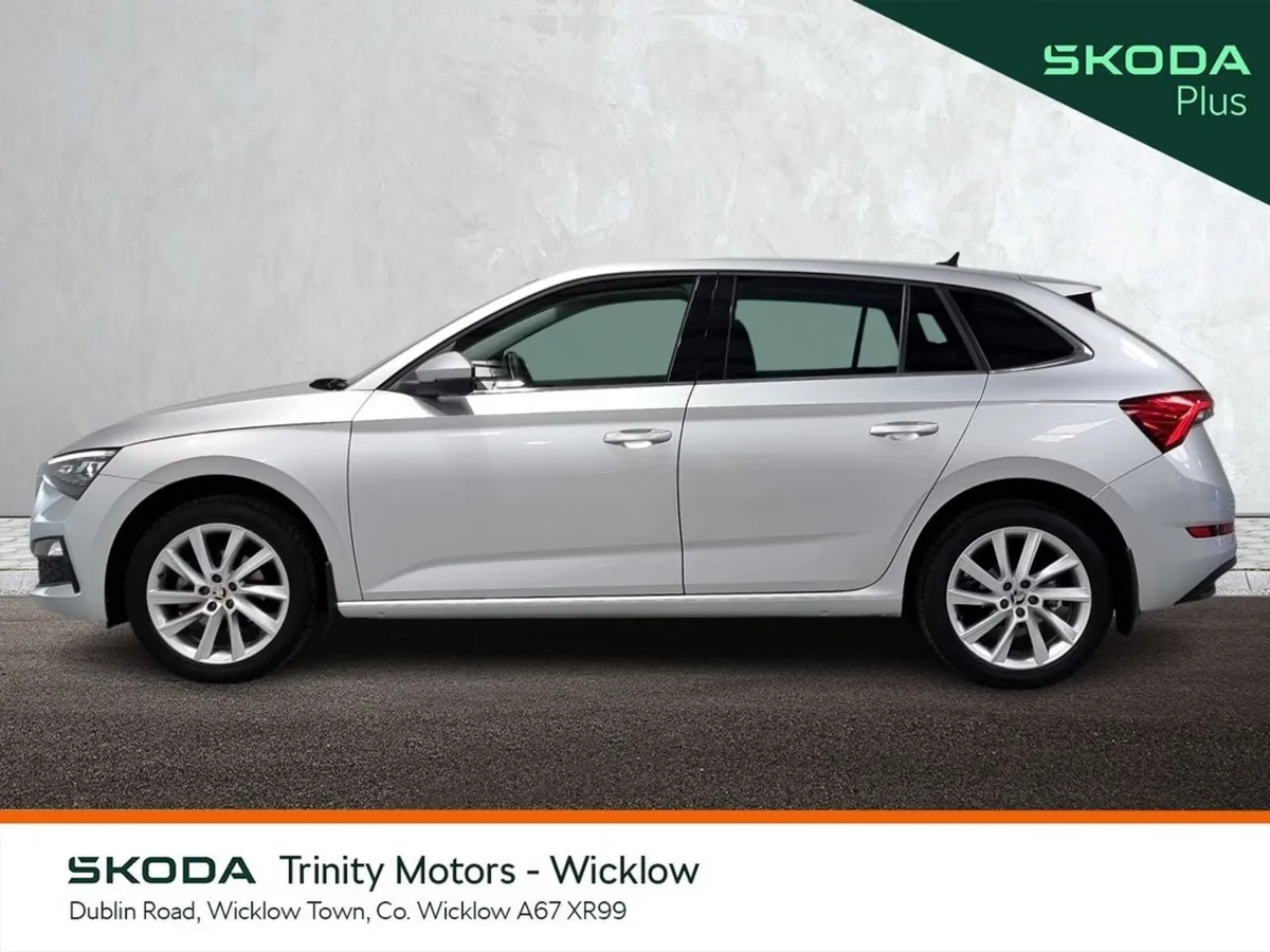 Skoda Scala Hatchback, Petrol, 2023, Silver