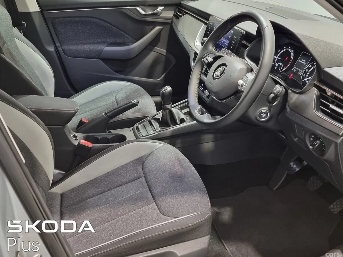 Skoda Scala Hatchback, Petrol, 2023, Silver