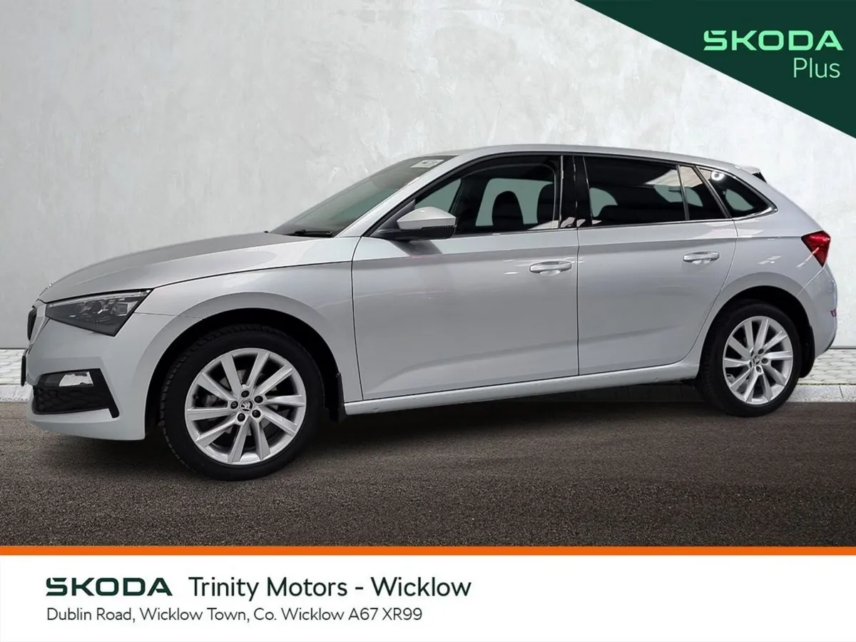 Skoda Scala Hatchback, Petrol, 2023, Silver