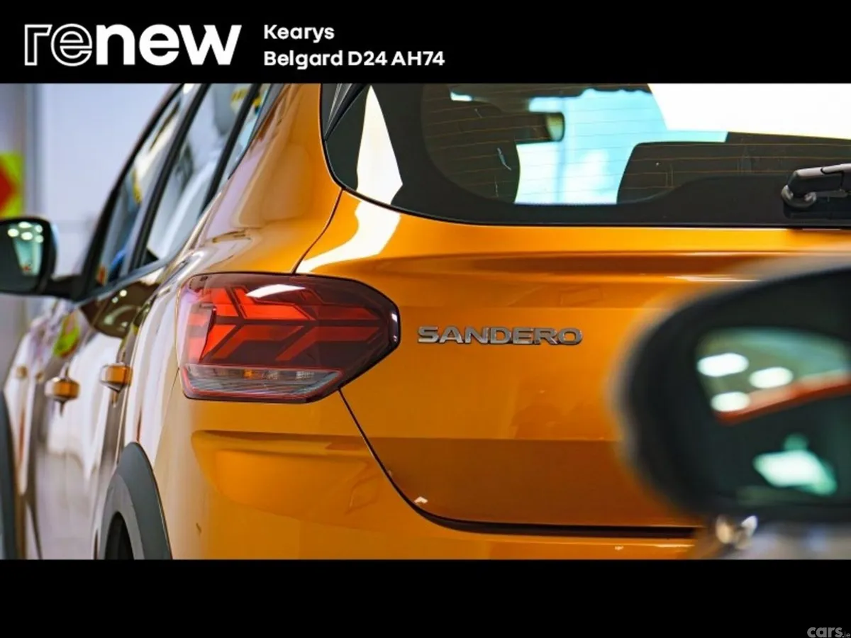 Dacia Sandero Stepway Hatchback, Petrol, 2023, Orange