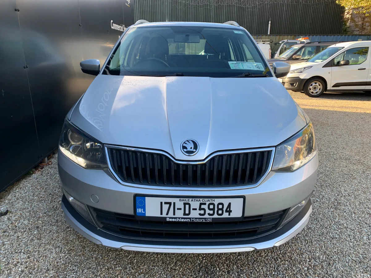 Skoda Fabia Estate, Petrol, 2017, Grey