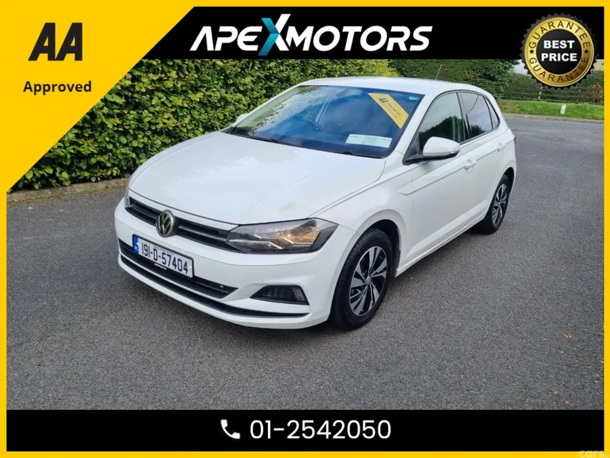 Volkswagen Polo Hatchback, Petrol, 2019, White