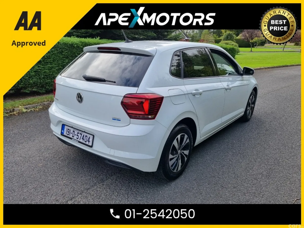 Volkswagen Polo Hatchback, Petrol, 2019, White