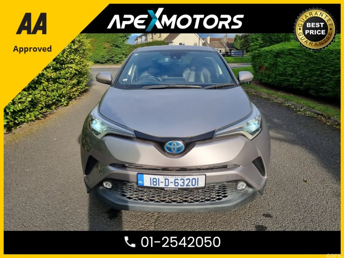 Toyota C-HR Hatchback, Petrol Hybrid, 2018, Silver