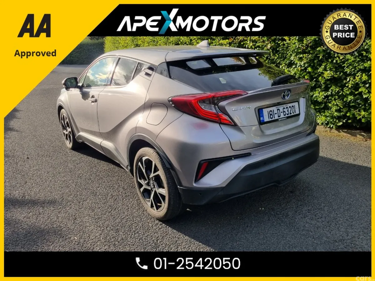 Toyota C-HR Hatchback, Petrol Hybrid, 2018, Silver