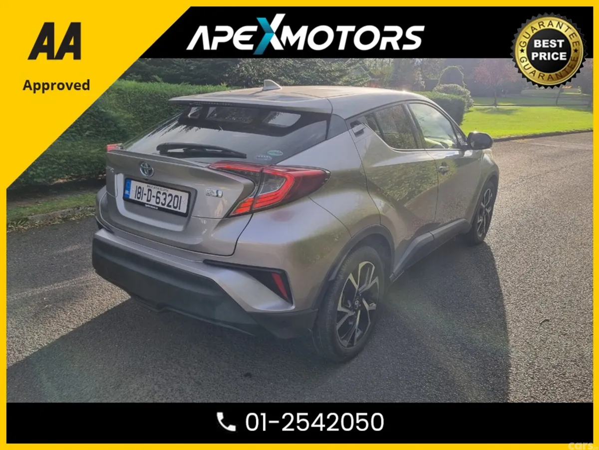 Toyota C-HR Hatchback, Petrol Hybrid, 2018, Silver