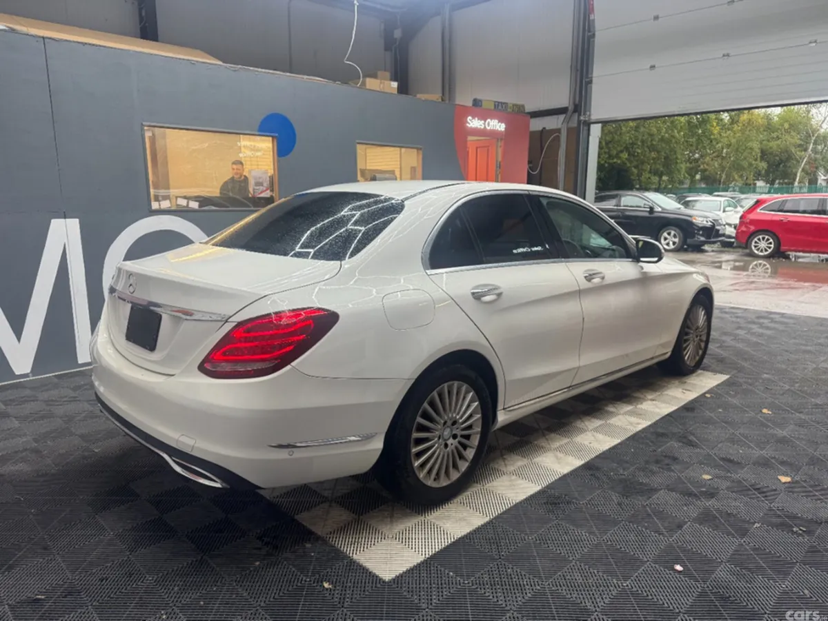 Mercedes-Benz C-Class Saloon, Petrol, 2015, White