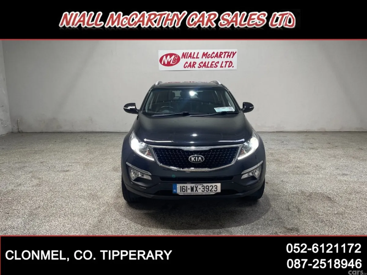 Kia Sportage SUV, Diesel, 2016, Black