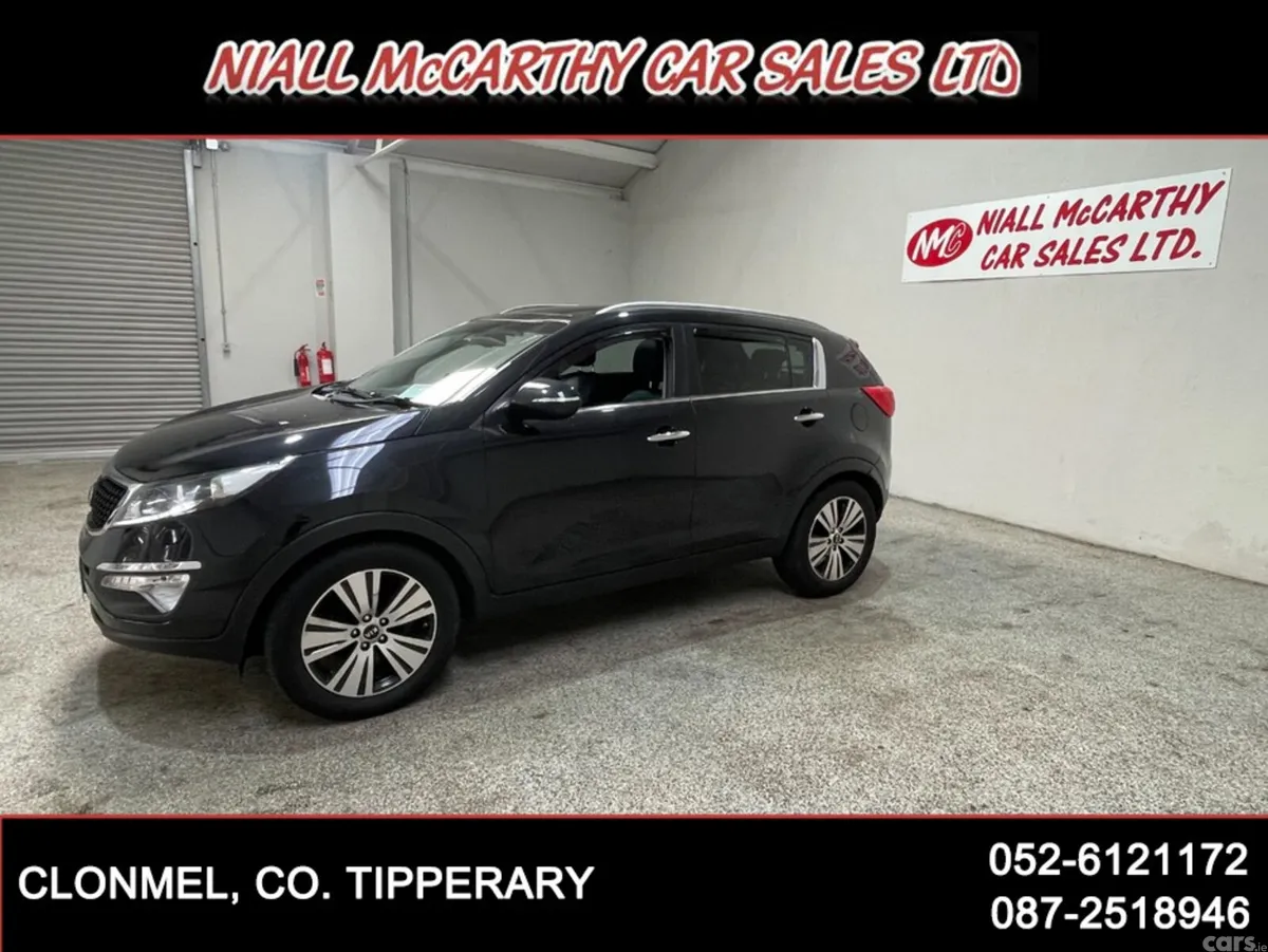 Kia Sportage SUV, Diesel, 2016, Black