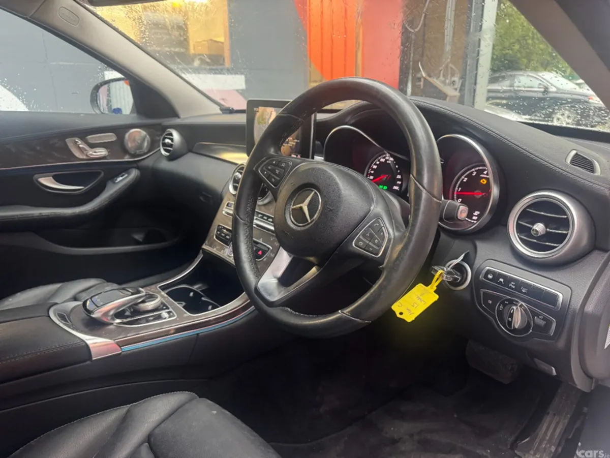 Mercedes-Benz C-Class Saloon, Petrol, 2015, White