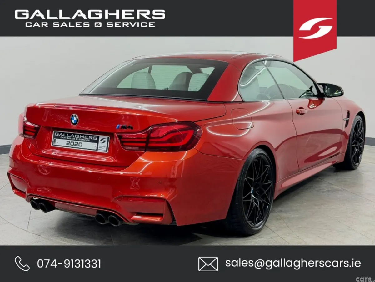 BMW M4 Convertible, Petrol, 2020, Orange