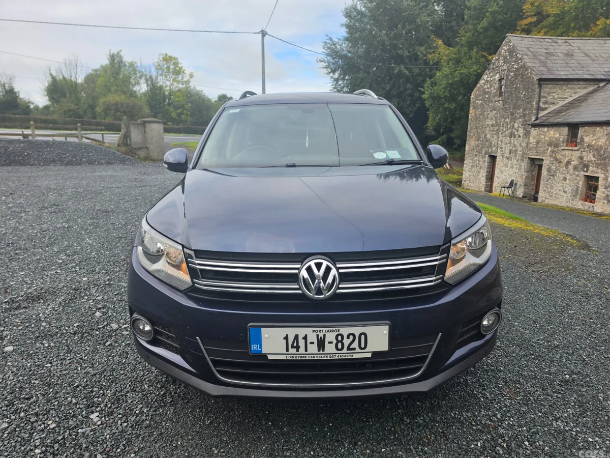Volkswagen Tiguan SUV, Diesel, 2014, Blue