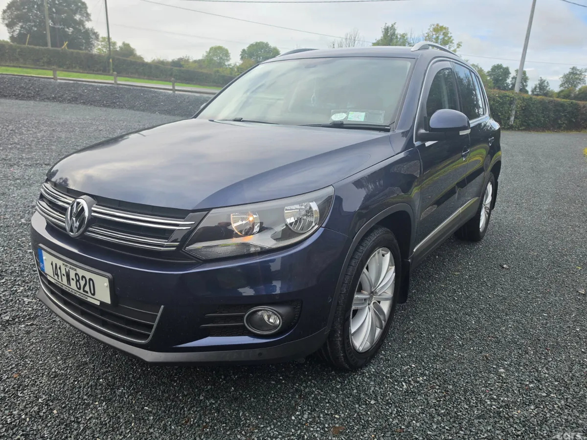 Volkswagen Tiguan SUV, Diesel, 2014, Blue