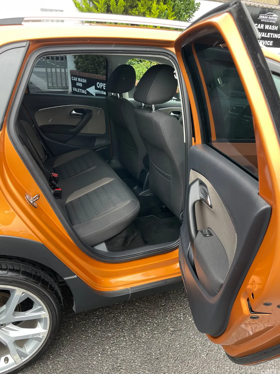 Volkswagen Polo Hatchback, Petrol, 2015, Orange