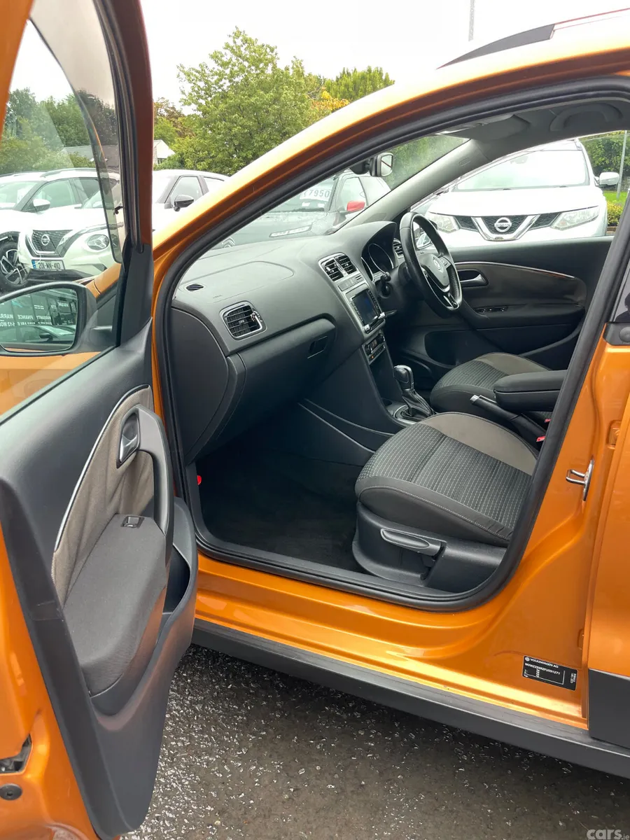Volkswagen Polo Hatchback, Petrol, 2015, Orange
