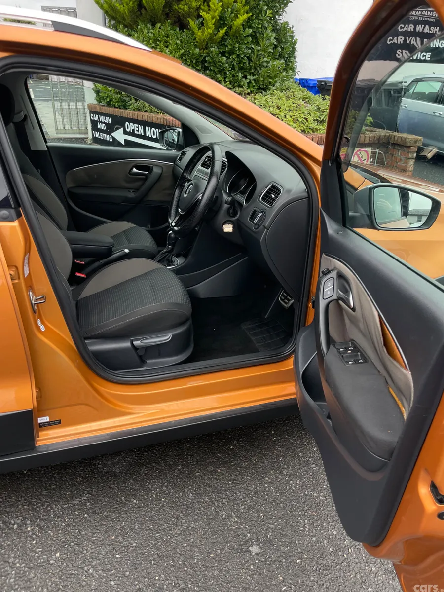 Volkswagen Polo Hatchback, Petrol, 2015, Orange