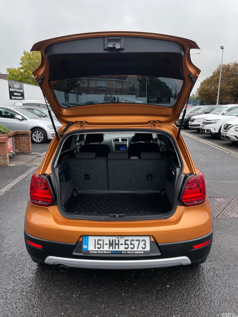Volkswagen Polo Hatchback, Petrol, 2015, Orange