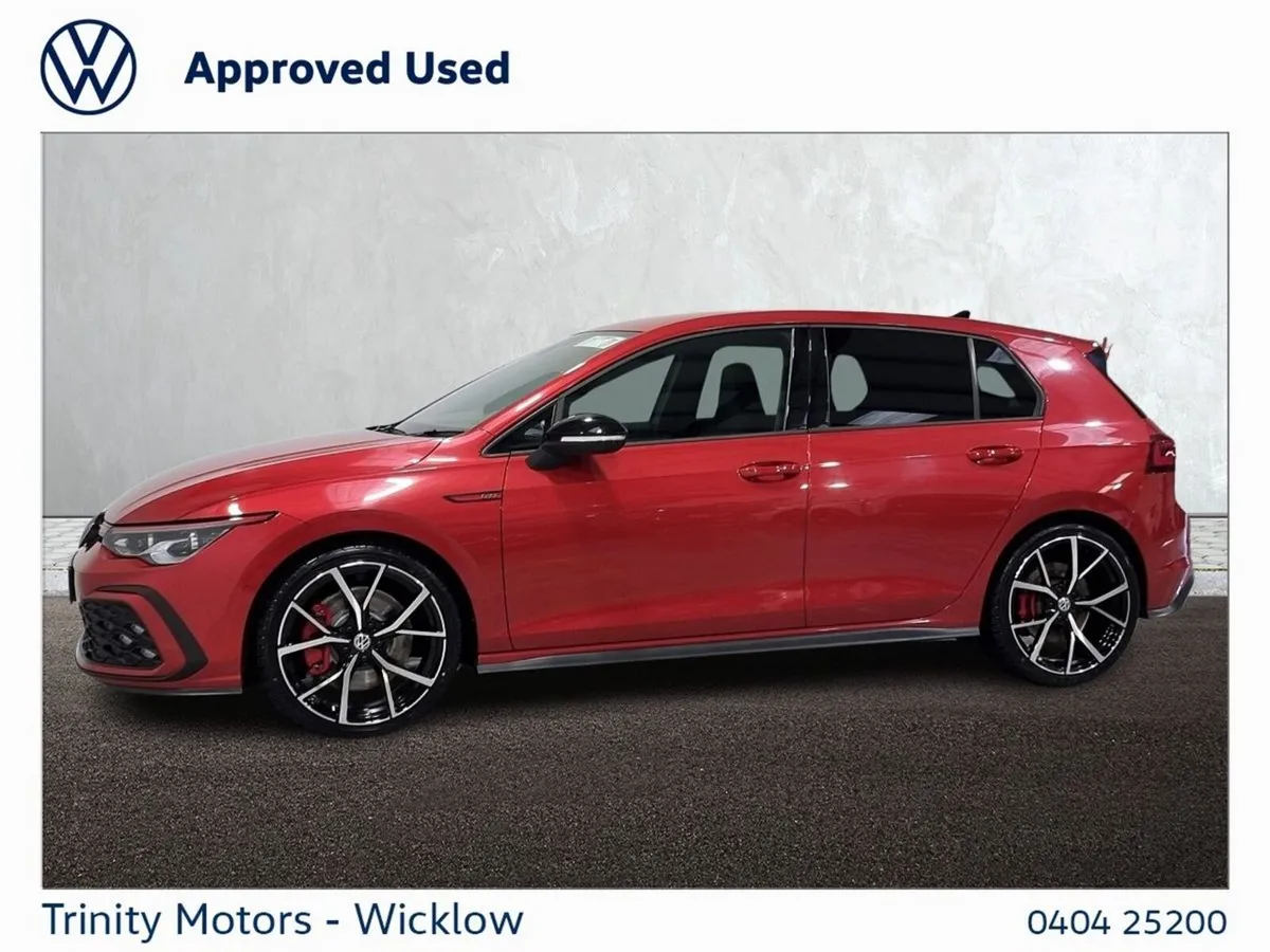 Volkswagen Golf Estate, Petrol, 2021, Red
