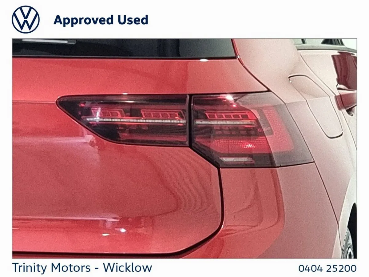 Volkswagen Golf Estate, Petrol, 2021, Red